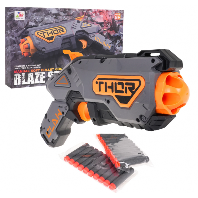 Malá oranžová zbraň – Blaze Storm